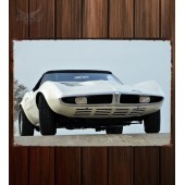 Металлическая табличка Pontiac Banshee Convertible Concept Car